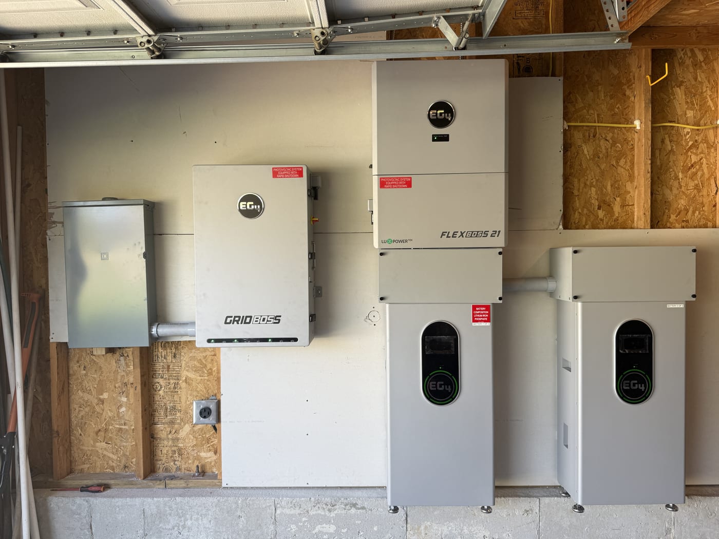 EG4 GridBOSS + FlexBOSS21 battery system enrolled in Rocky Mountain Power Wattsmart
